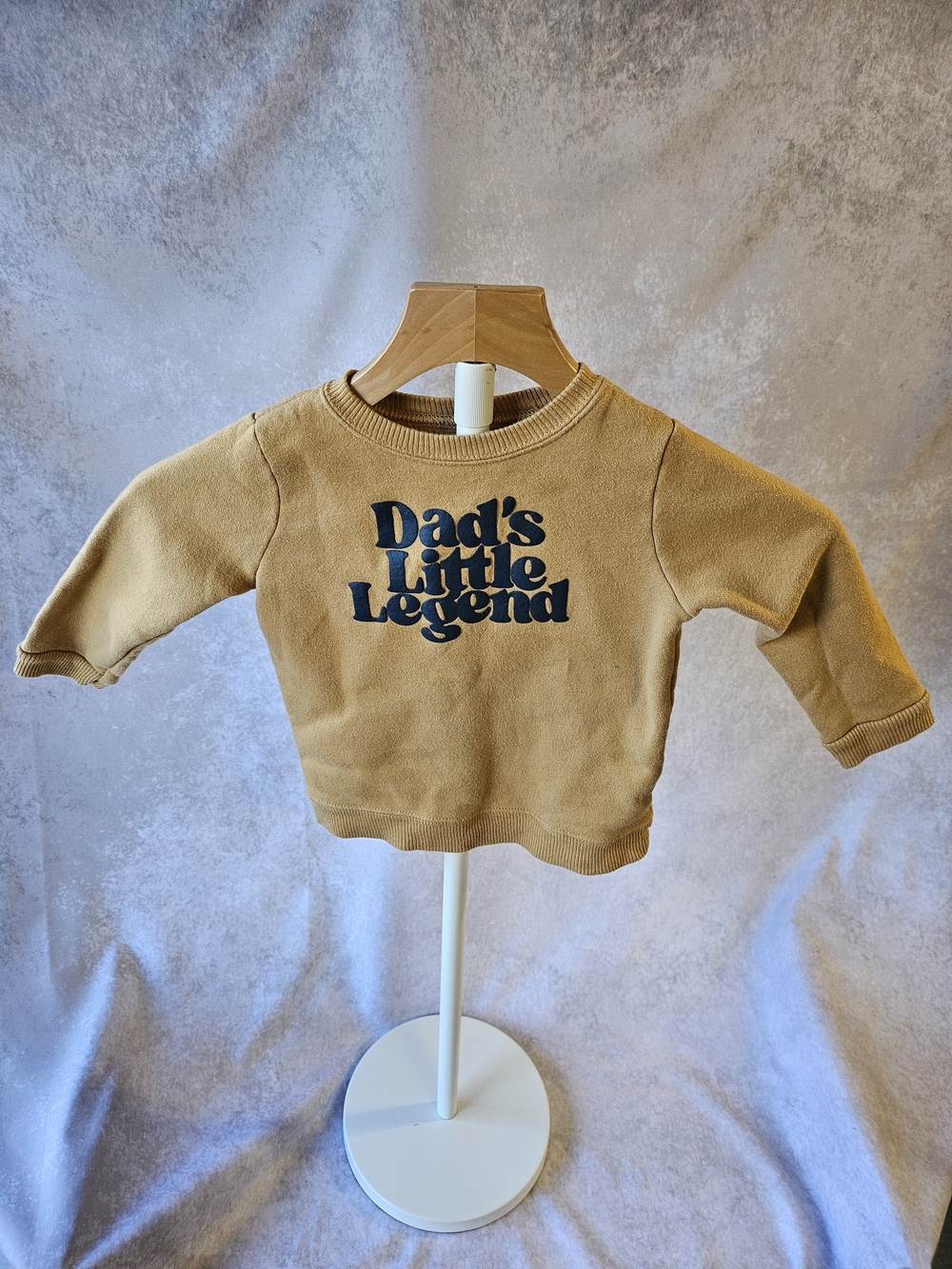 Garanimals Tan 'Dad's Little Legend' Kids Sweatshirt